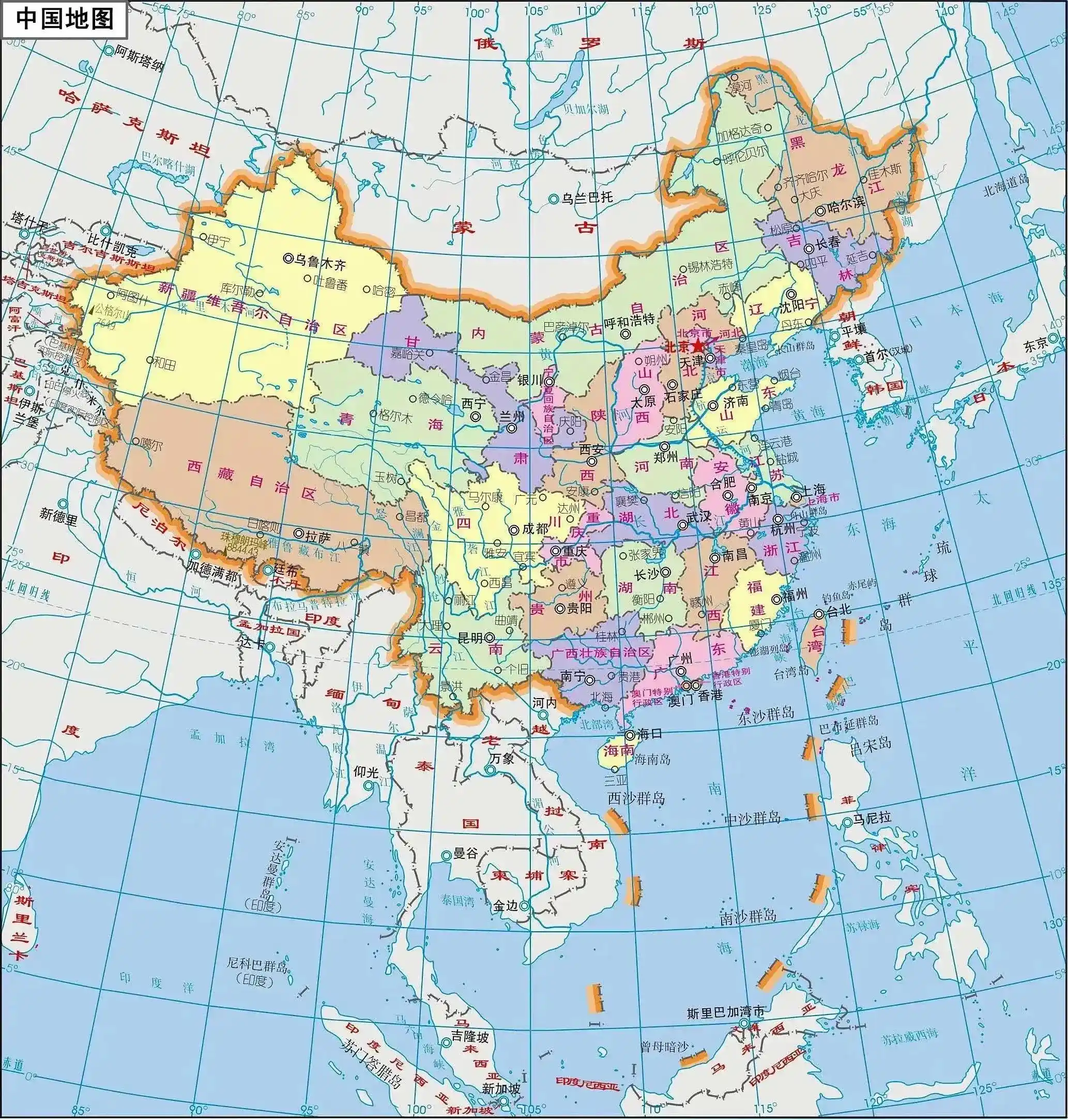 全国地图