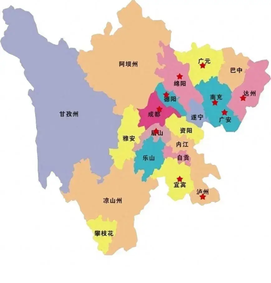 四川地图
