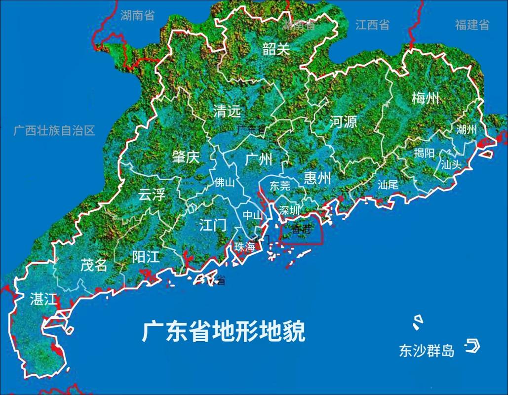广东地图