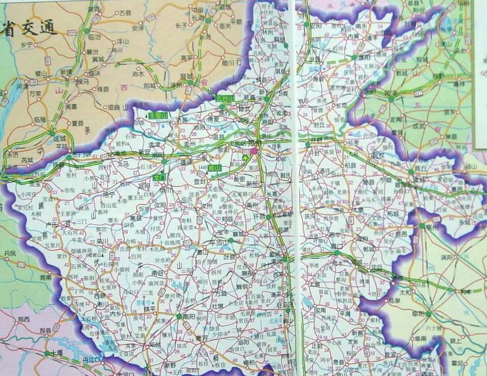 河南省地图高清全图