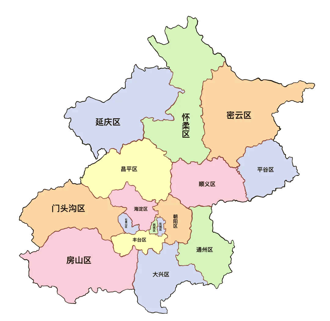 北京市地图