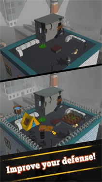屋顶生存僵尸塔防