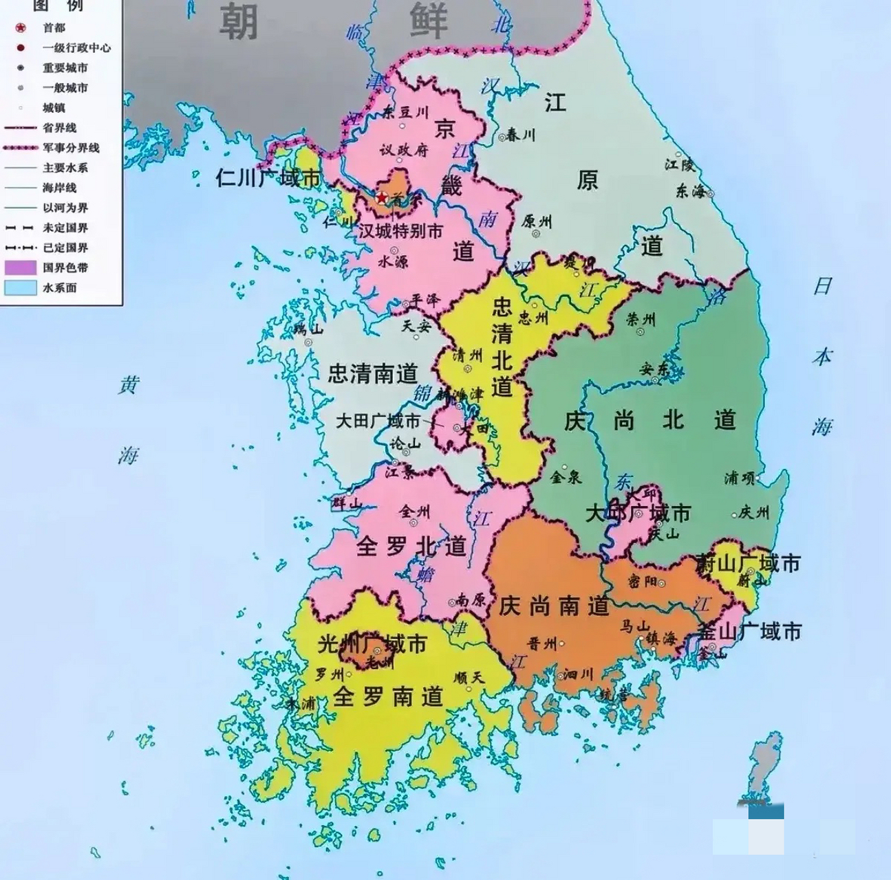 韩国地图app