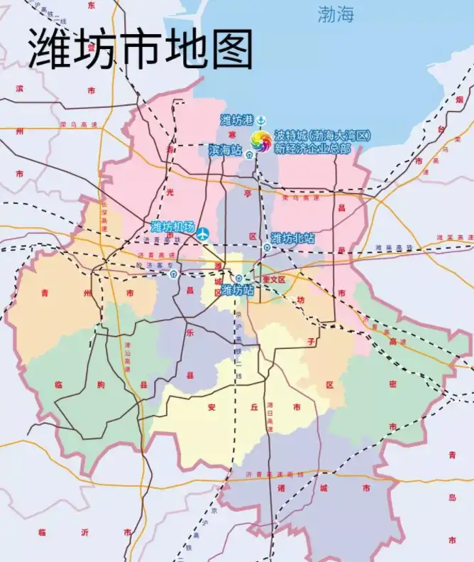 潍坊地图