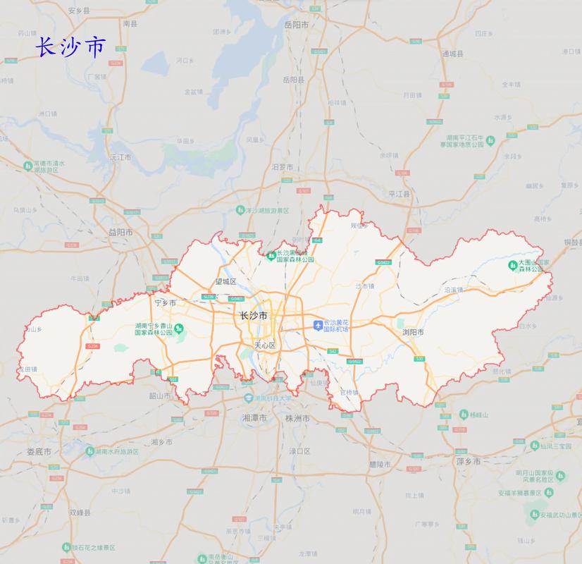 长沙地图