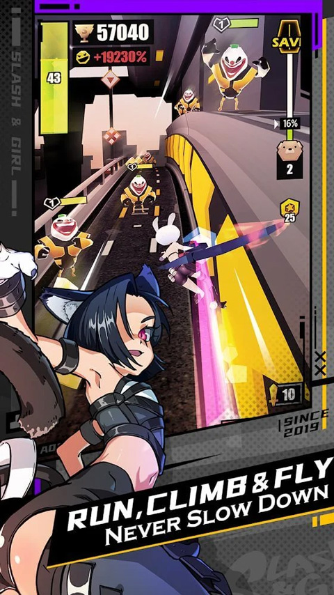 战斗少女跑酷国际服
