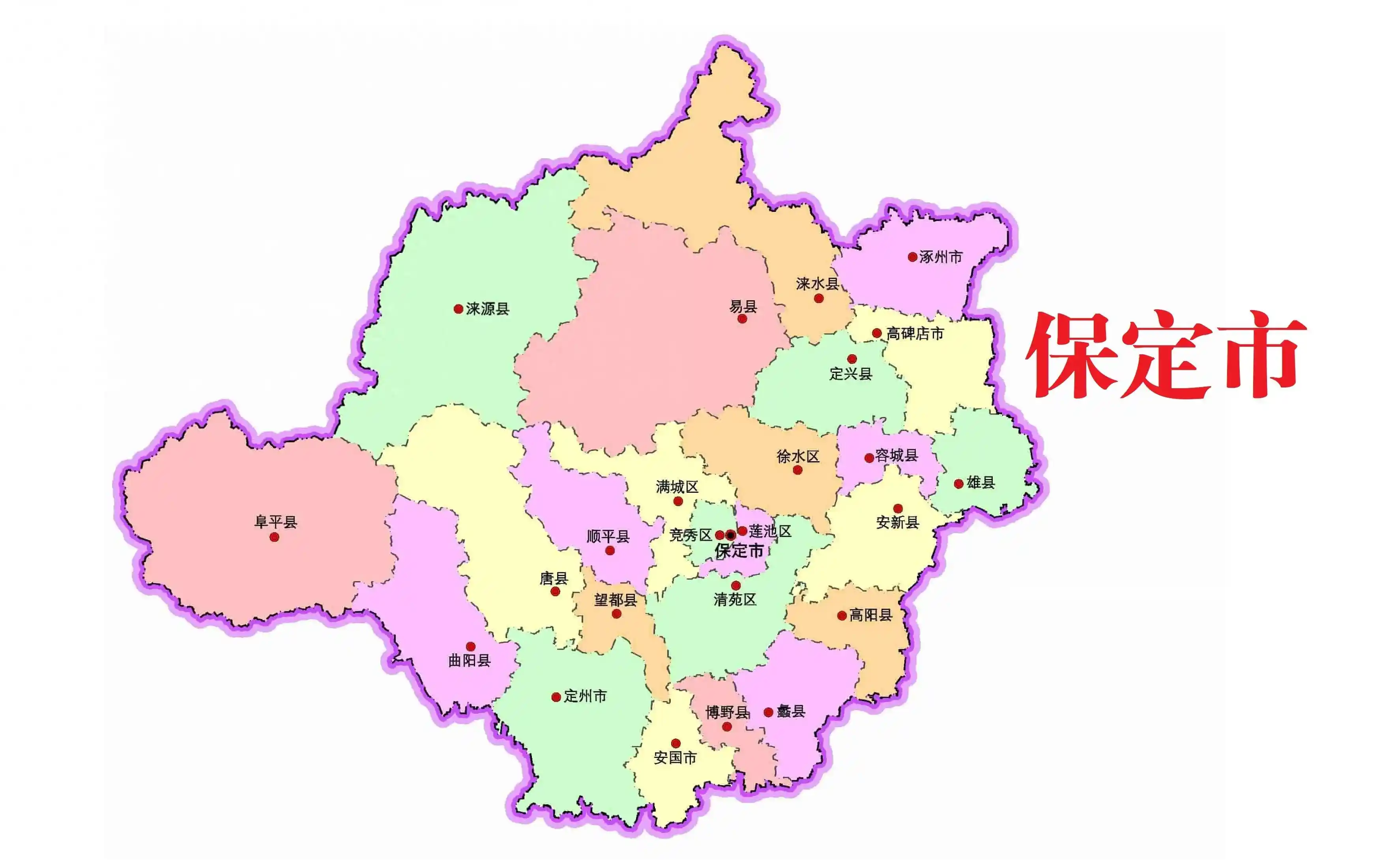 保定地图