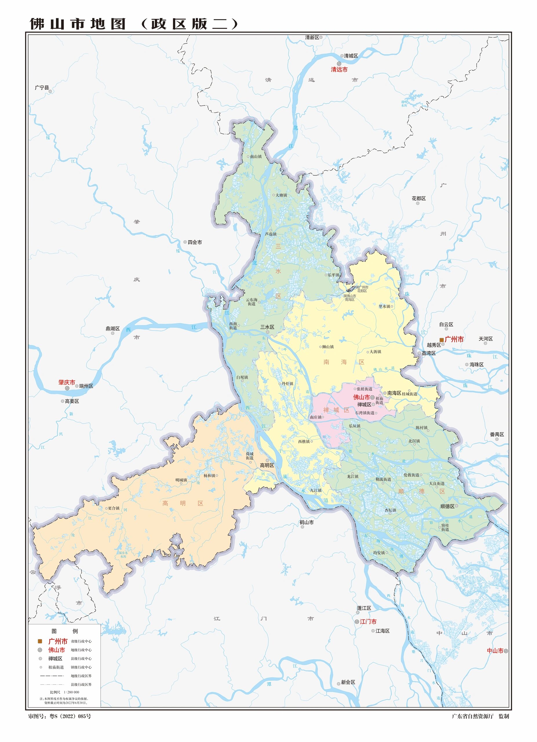 佛山地图