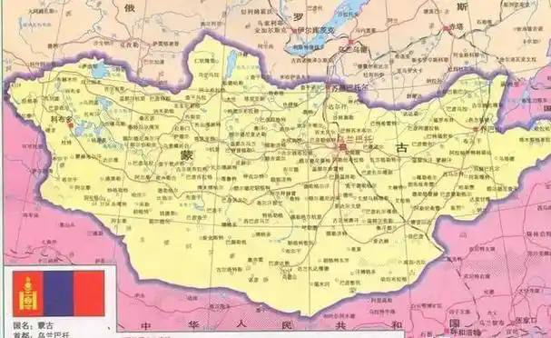 外蒙古地图