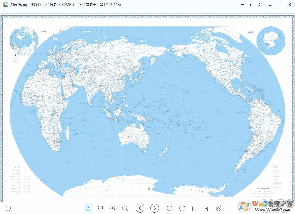 世界地图高清版(可放大)