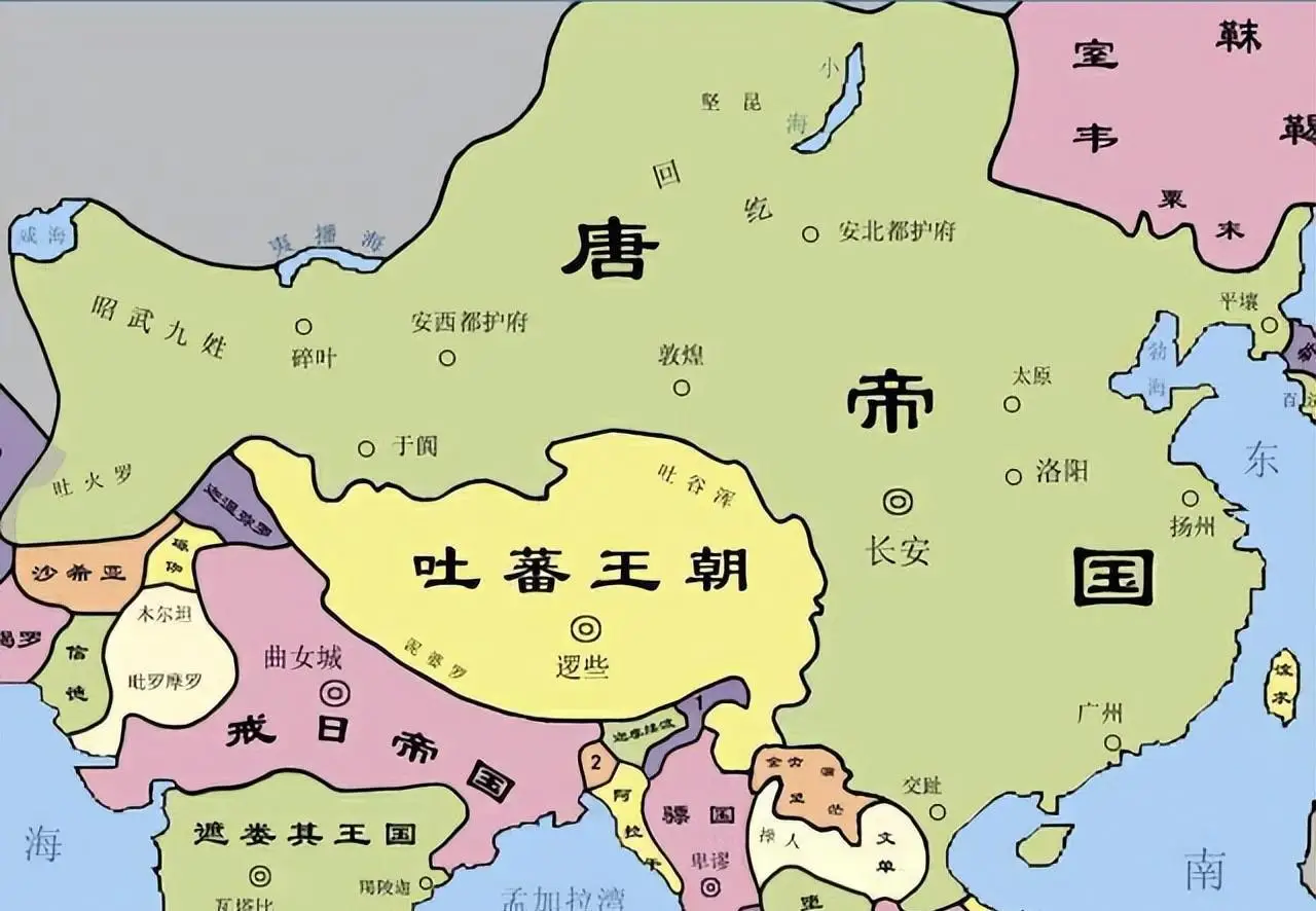 唐朝地图