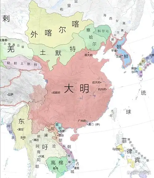 明朝地图