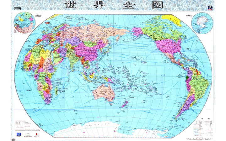 世界地图高清版(可放大)