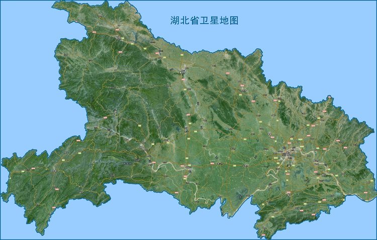 湖北省地图