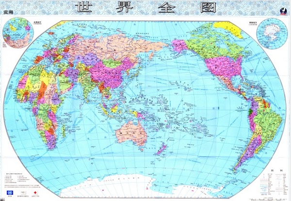 世界地图高清