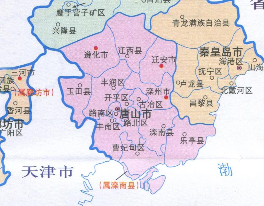 唐山地图