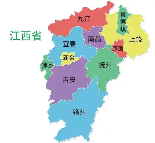 江西地图