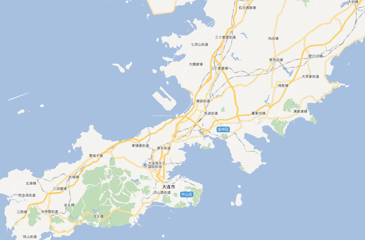大连地图