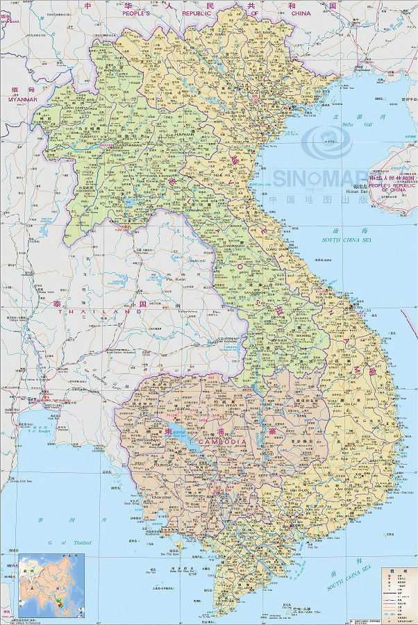 越南地图
