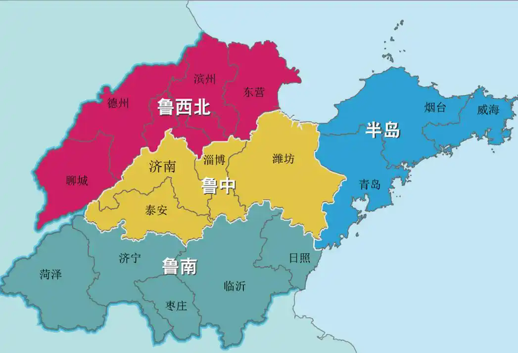 山东完整版地图高清