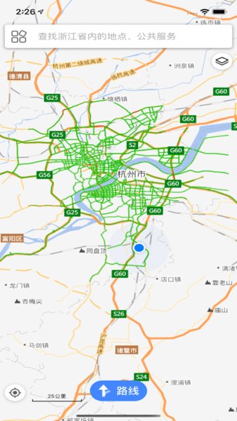 浙江天地图卫星地图