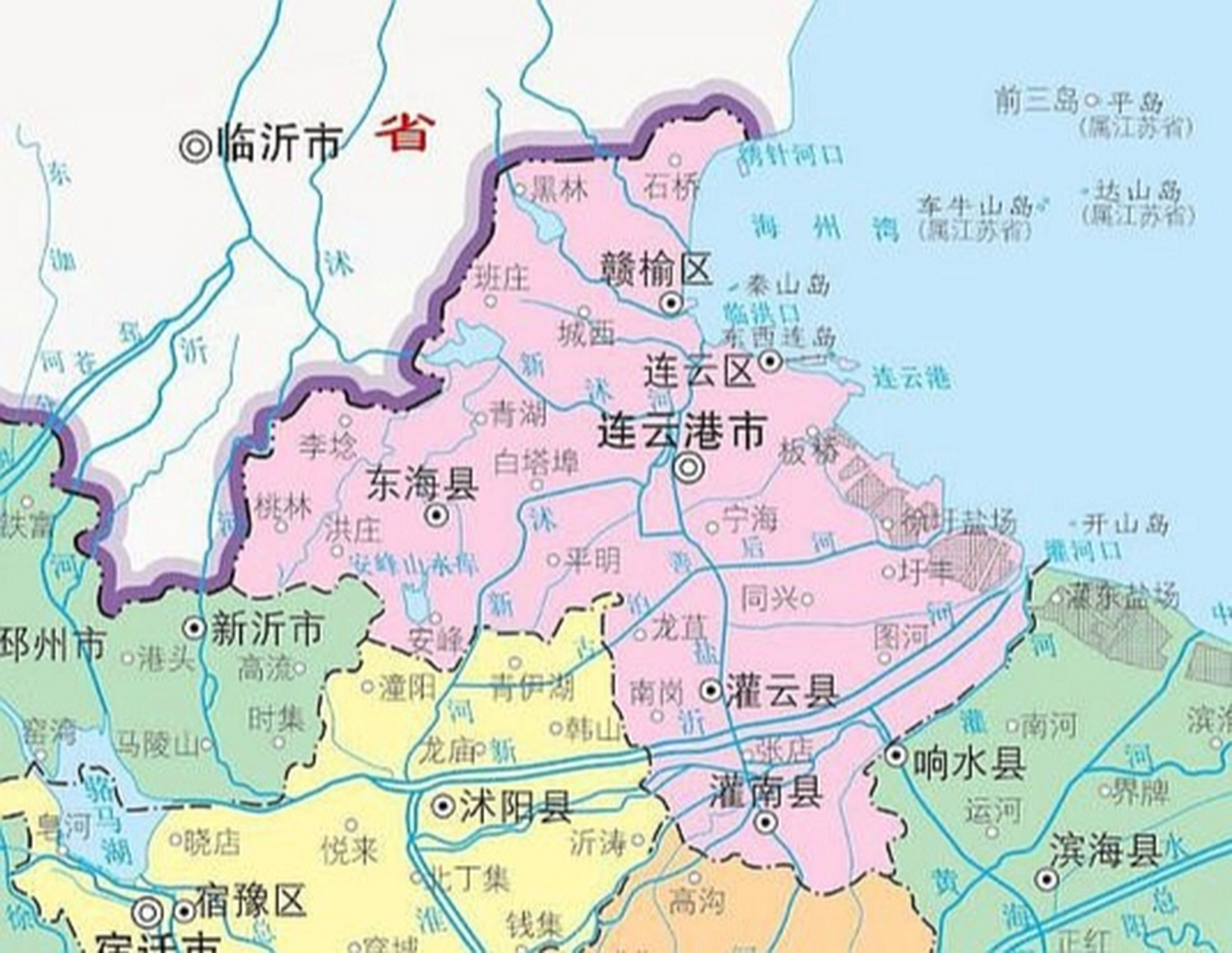 连云港地图