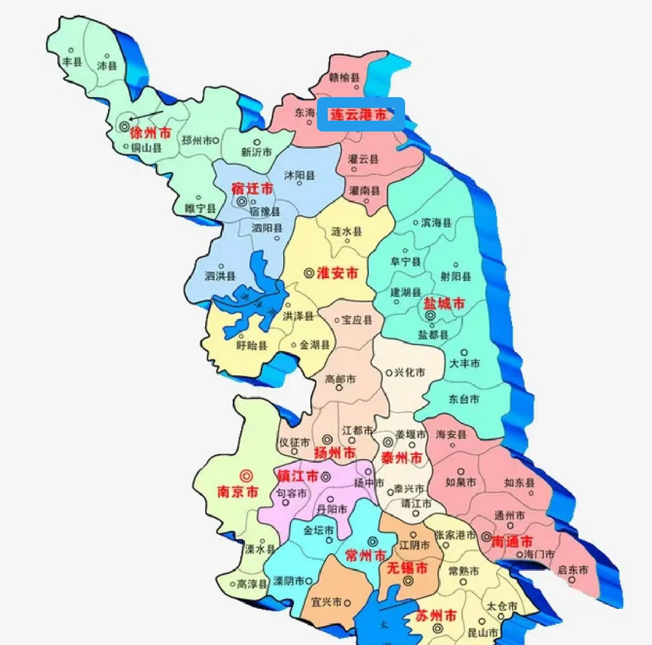连云港地图