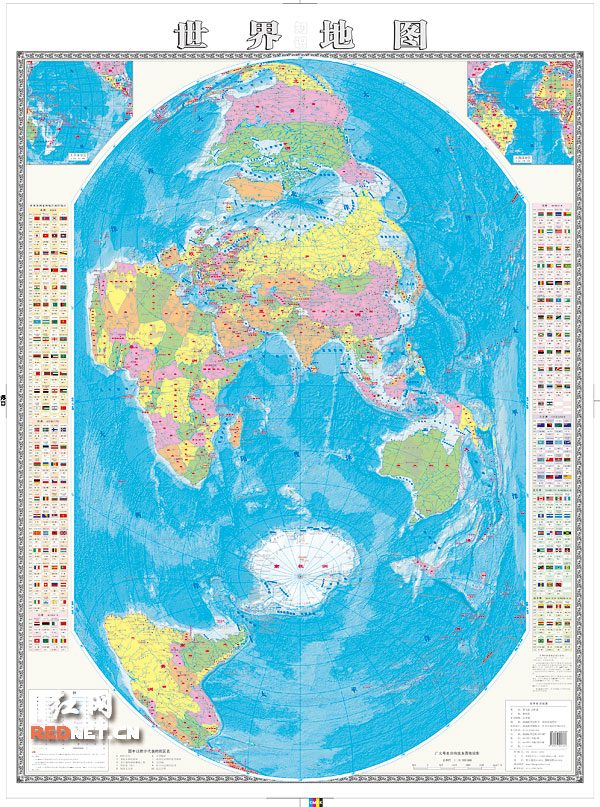 竖版世界地图高清版大图