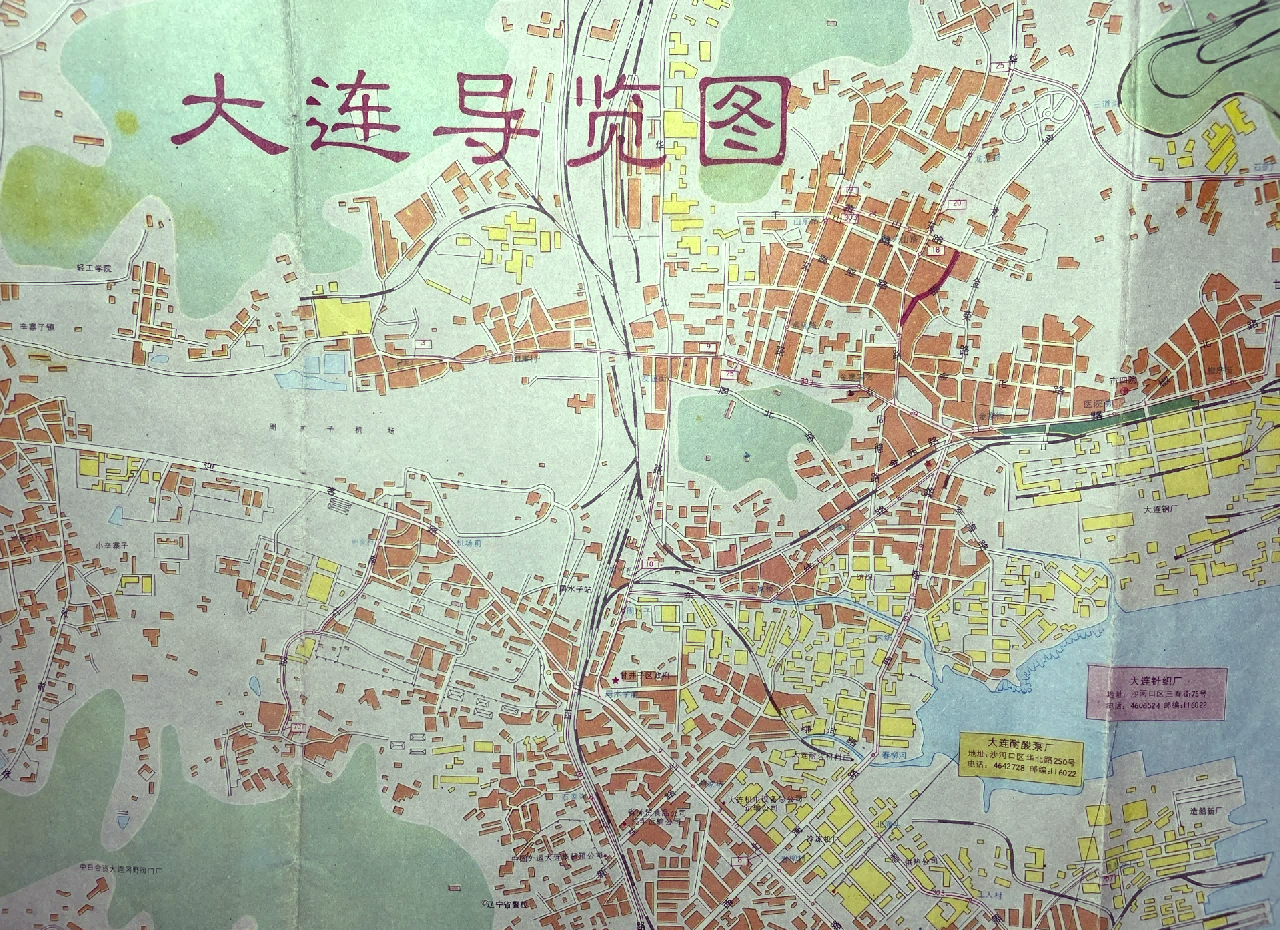 大连地图全图