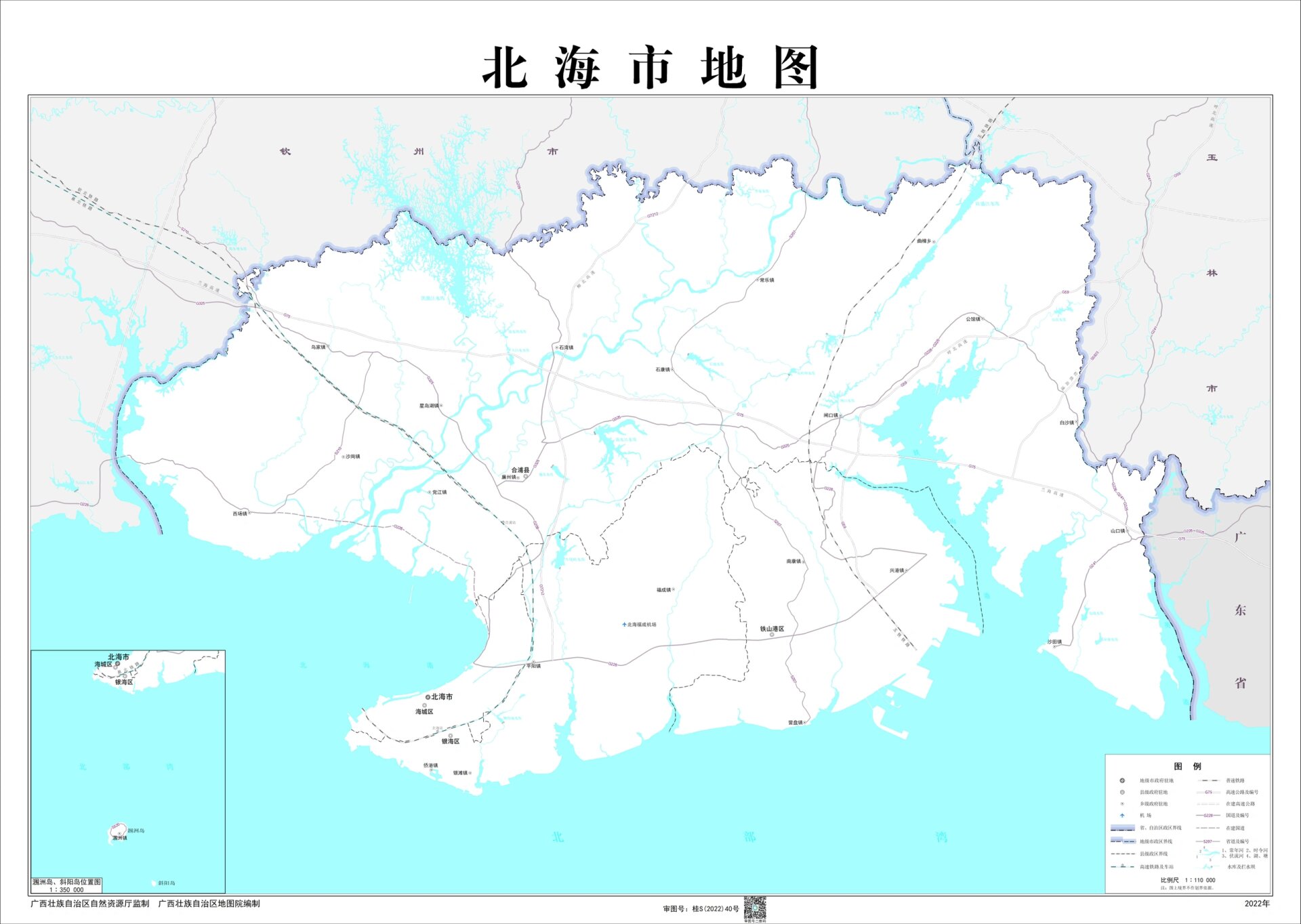 北海地图