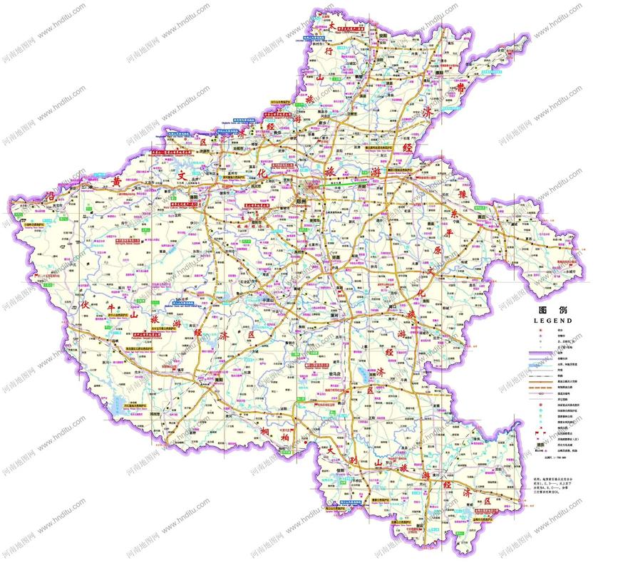 河南地图全图高清版