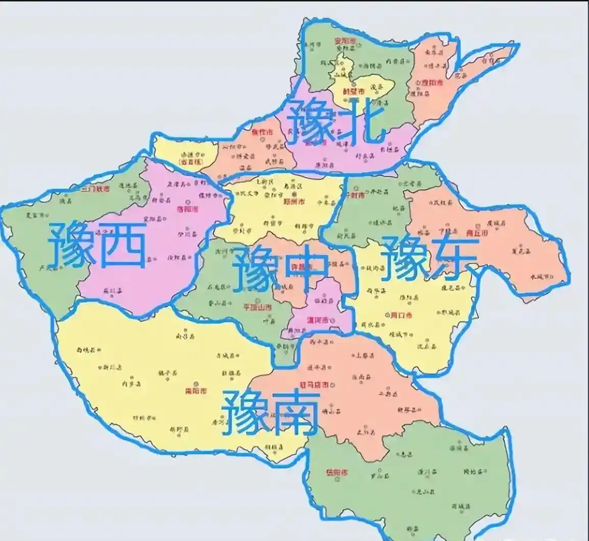 河南地图全图高清版大图