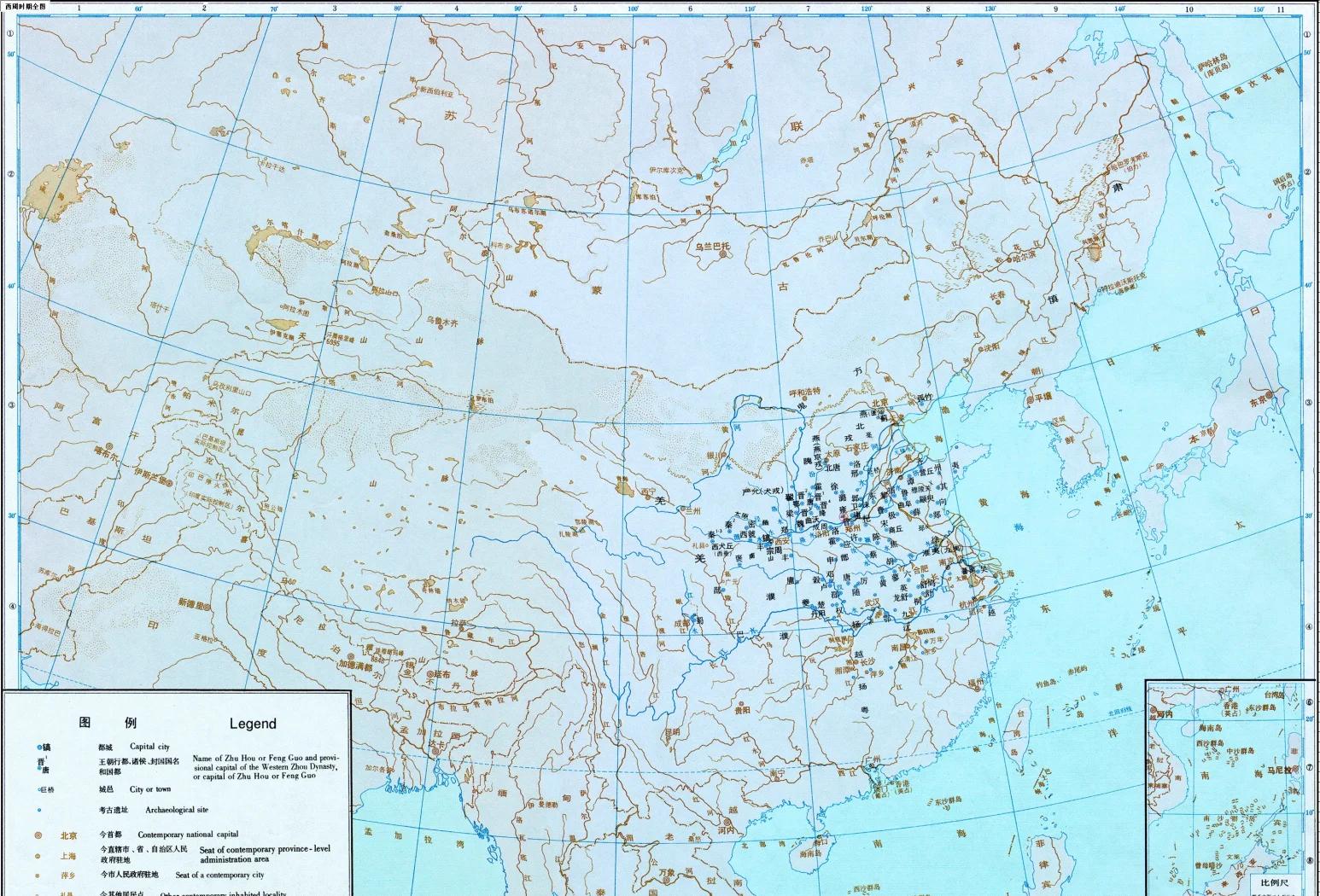 后周地图高清详细版大图