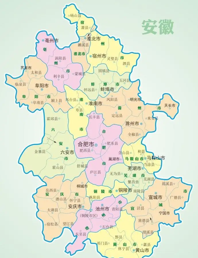 安徽青阳地图