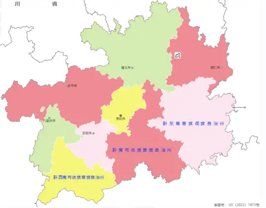 贵州地图最新版