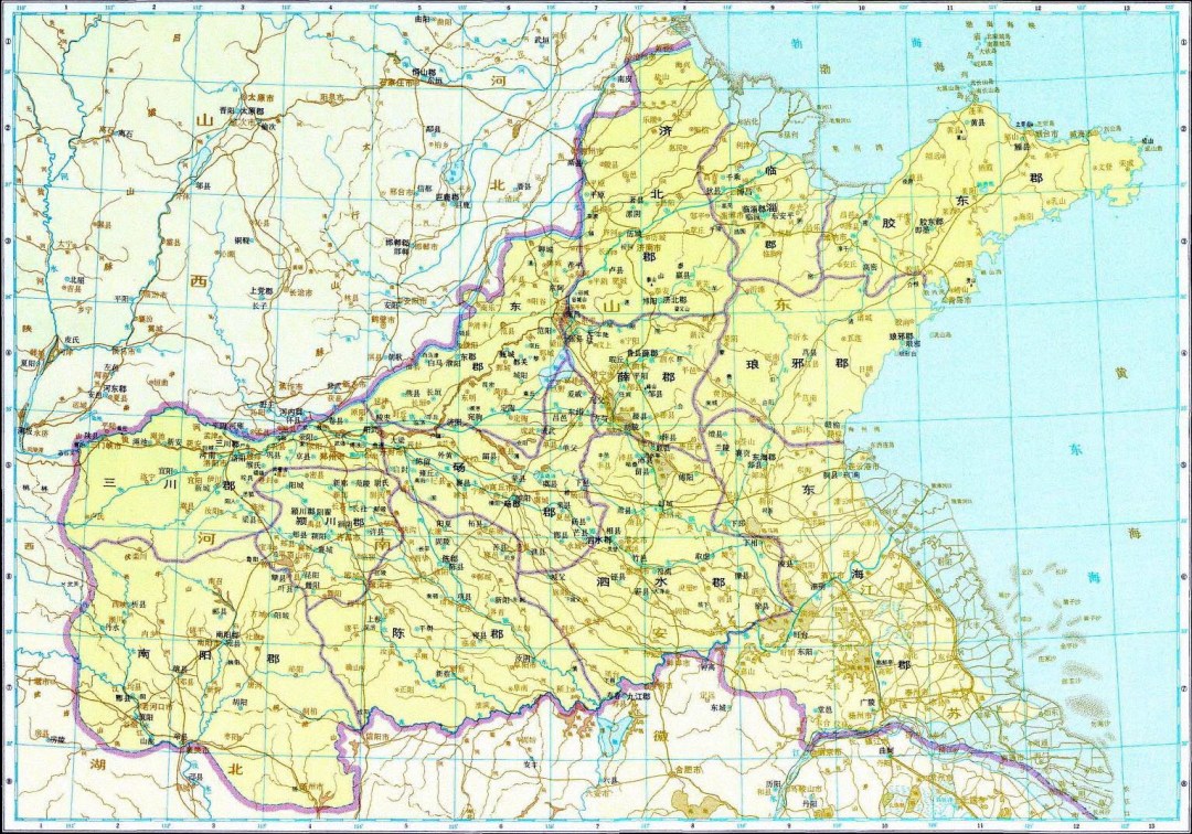 秦朝世界地图
