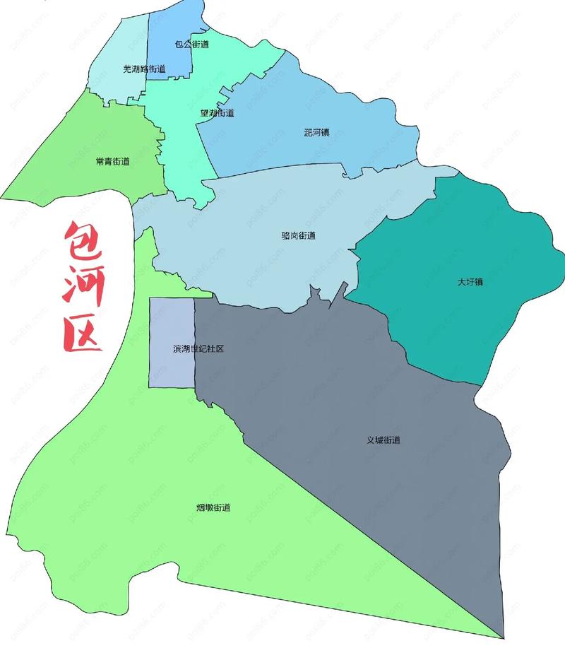 合肥包河区地图