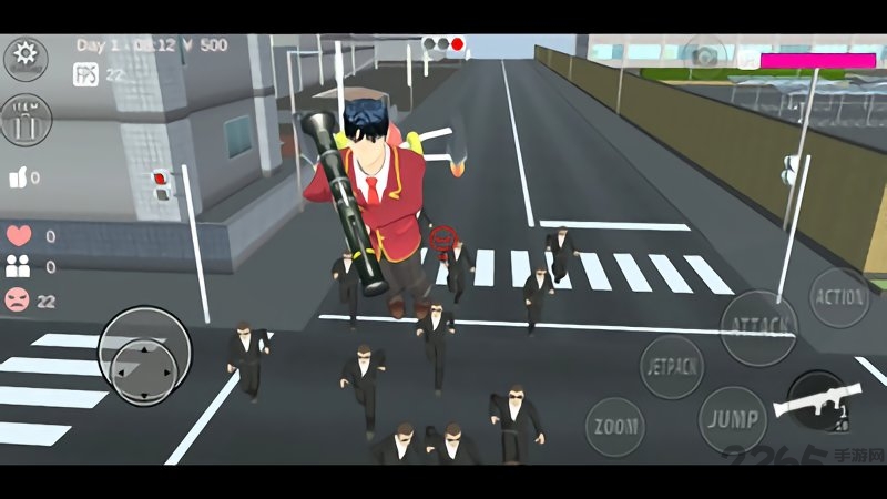 樱花校园模拟器英文版2025最新版本(sakura school simulator)