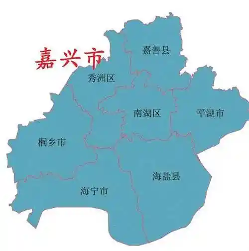 嘉兴市地图全图