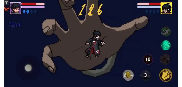 像素火影格斗游戏