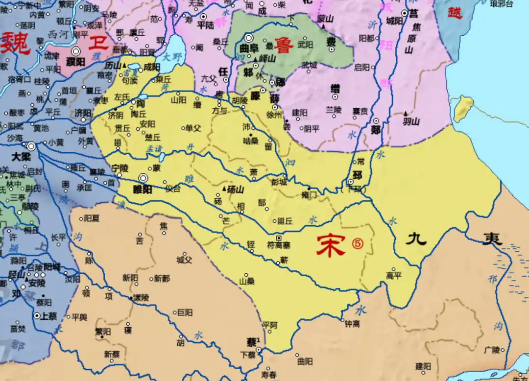 宋国地图