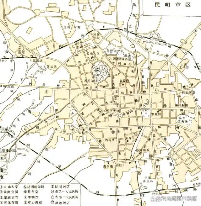 昆明市盘龙区地图