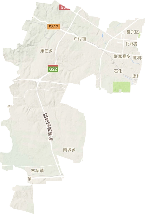 邯郸复兴区地图