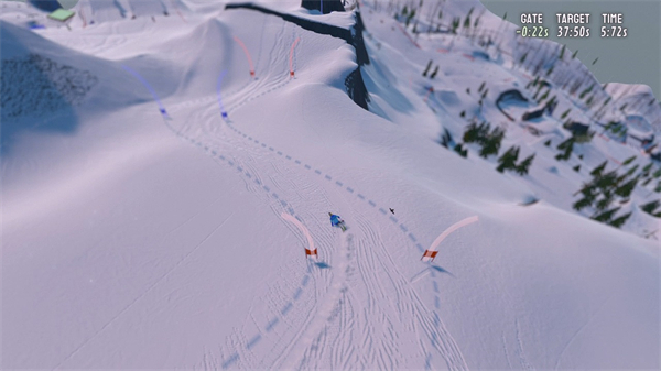 雪山滑雪大冒险2全解锁版