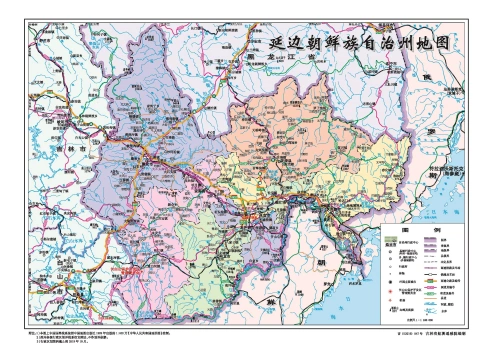 延边地图