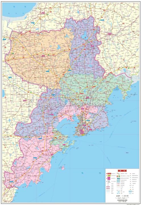 青岛地图旅游全图