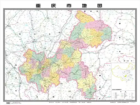 重庆地图最新版