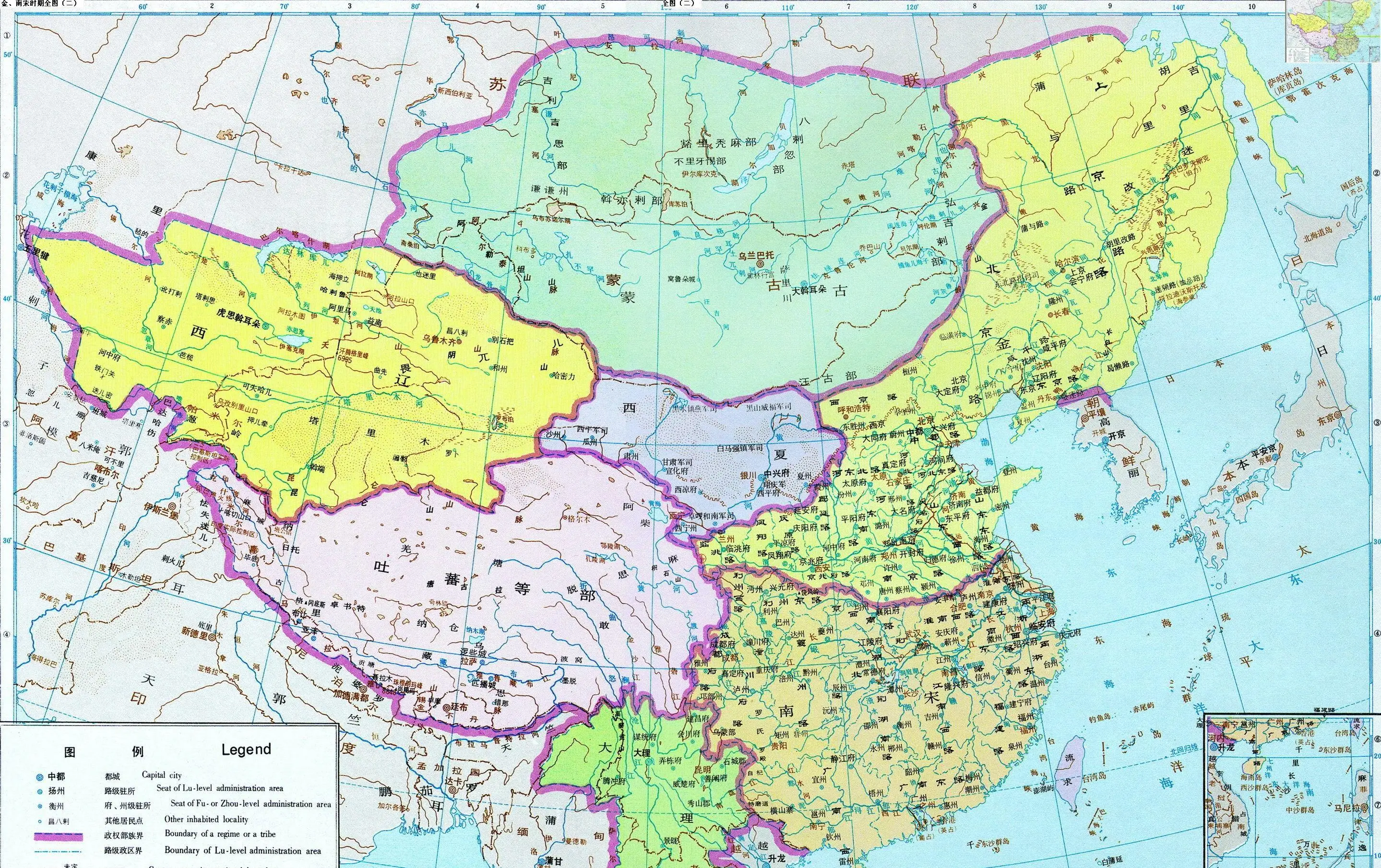 元朝地图