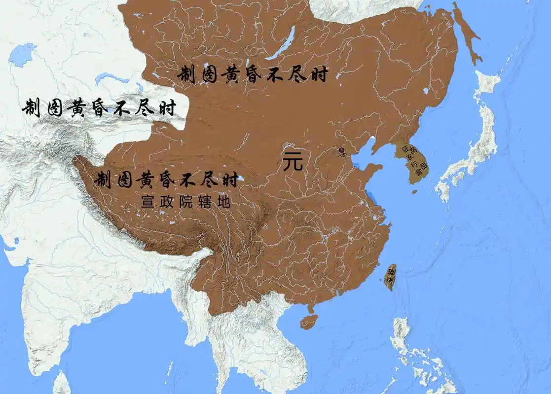 元朝地图