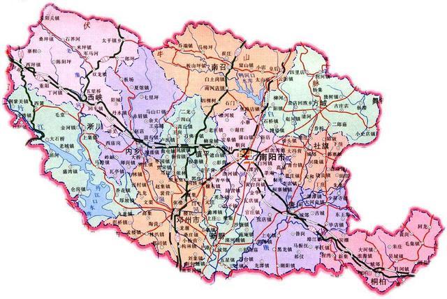 南阳市地图